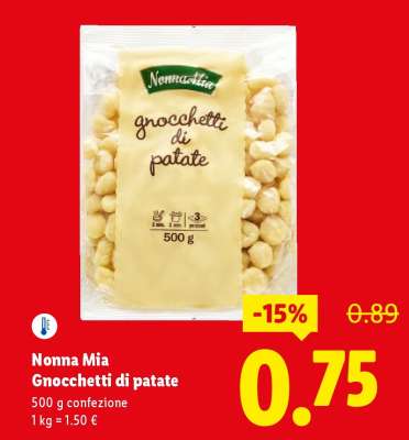 Nonna Mia Gnocchetti di patate