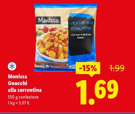Monissa Gnocchi alla sorrentina