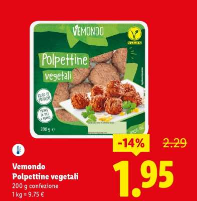 Vemondo Polpettine vegetali