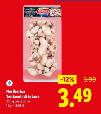 Noriberica Tentacoli di totano