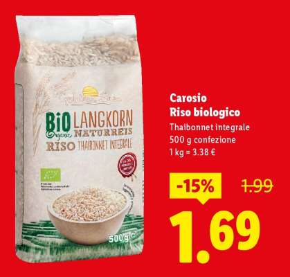 Carosio Riso biologico