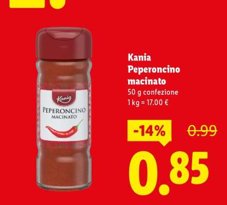 Kania Peperoncino macinato