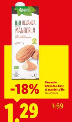 Vemondo Bevanda a base di mandorla bio
