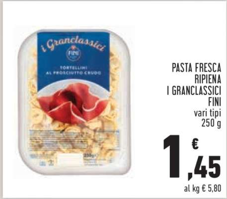 PASTA FRESCA RIPIENA I GRANCLASSICI FINI