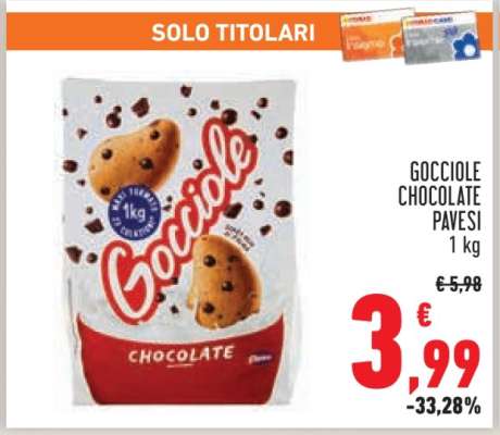 Gocciole Chocolate Pavesi