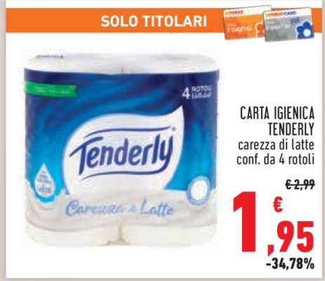 CARTA IGIENICA TENDERLY