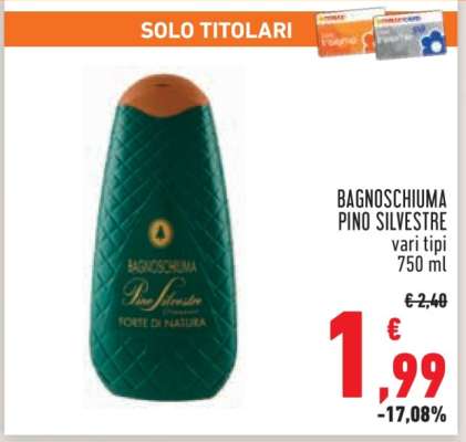Bagnoschiuma Pino Silvestre