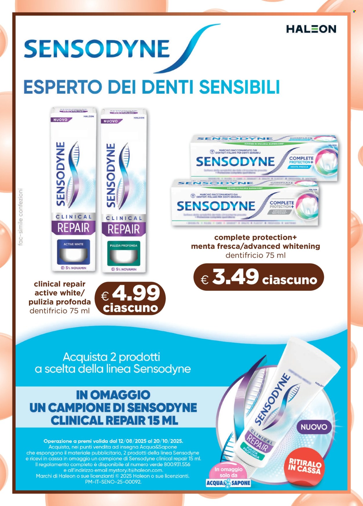 Volantino Acqua & Sapone - 31/8/2025 - 20/9/2025. Pagina 12