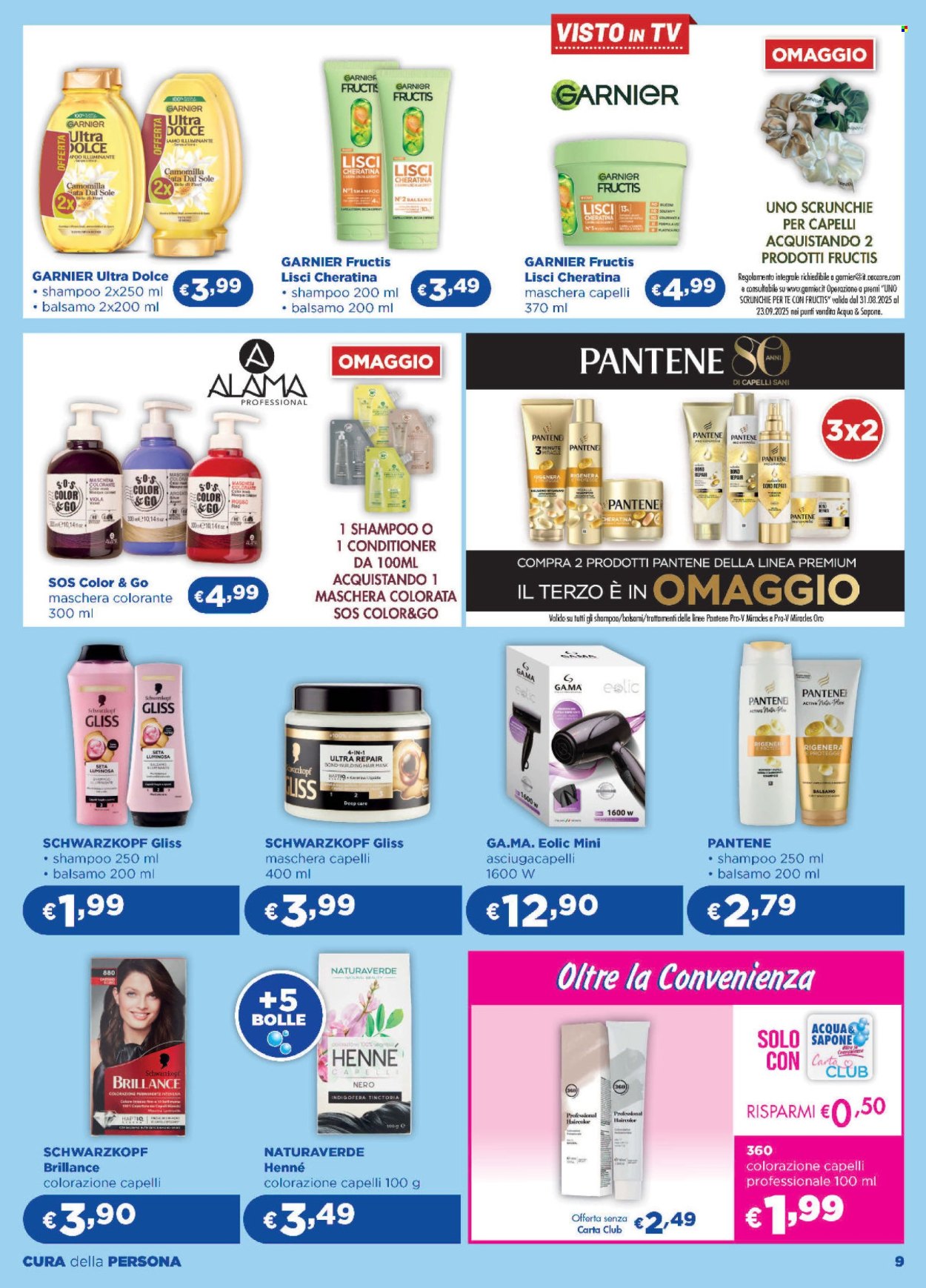 Volantino Acqua & Sapone - 4/9/2025 - 23/9/2025. Pagina 9