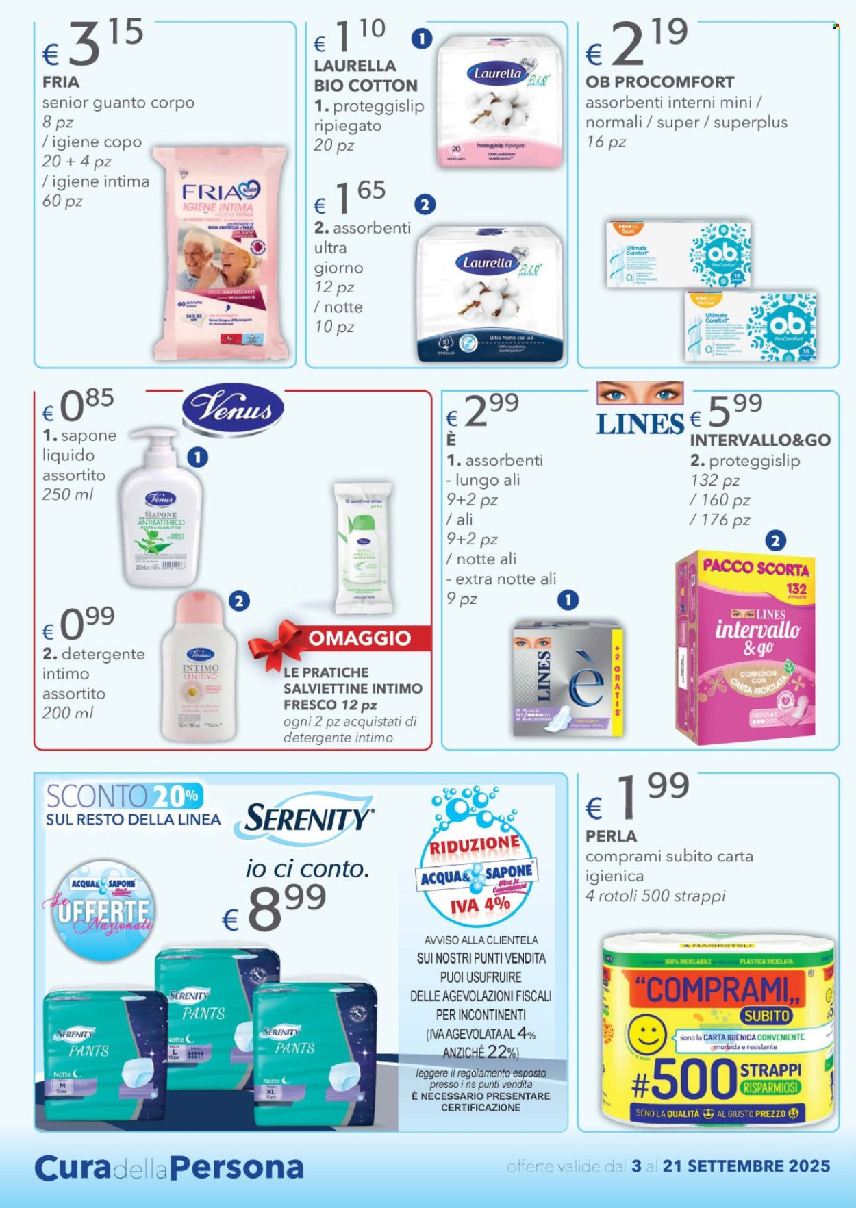 Volantino Acqua & Sapone - 3/9/2025 - 21/9/2025. Pagina 14