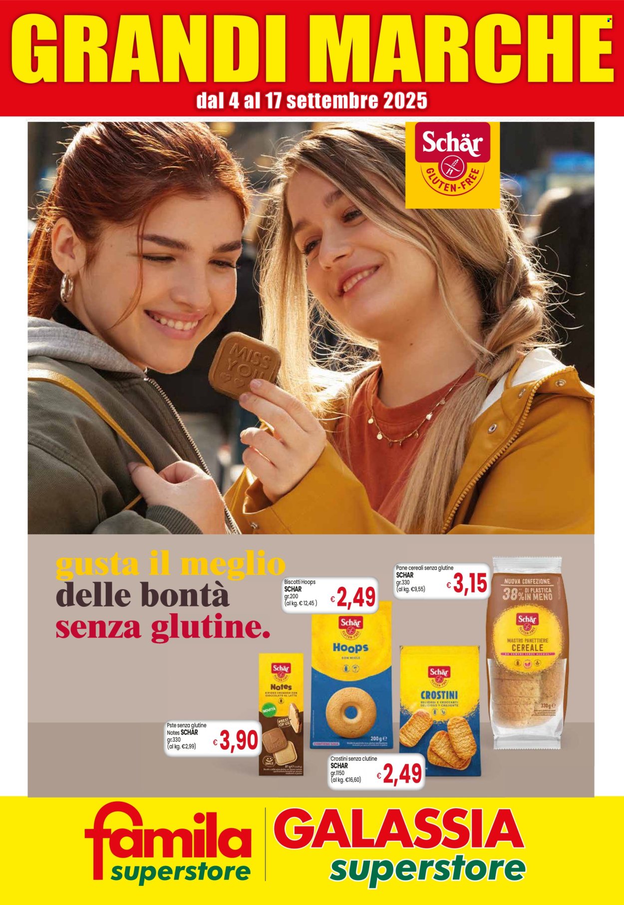 Volantino Famila - 4/9/2025 - 18/9/2025. Pagina 1