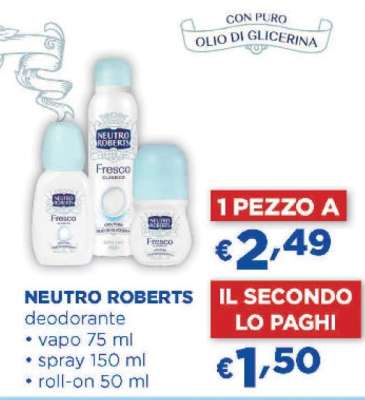 NEUTRO ROBERTS Deodorante