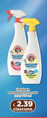 Chanteclair Sgrassatore Universale