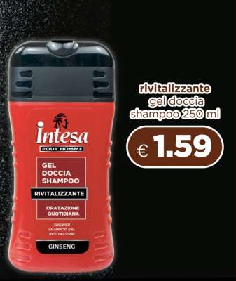 INTESA POUR HOMME GEL DOCCIA SHAMPOO