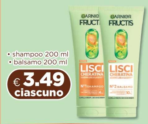 Garnier Fructis Lisci Cheratina
