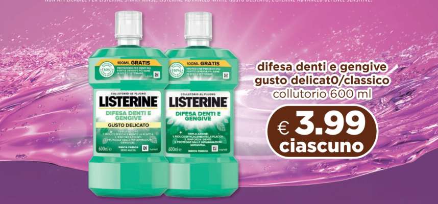 Listerine Difesa Denti e Gengive