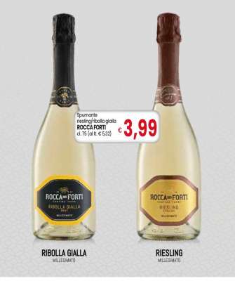 Spumante riesling/ribolla gialla ROCCA FORTI cl. 75