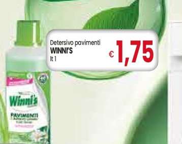 Detersivo pavimenti WINNI'S