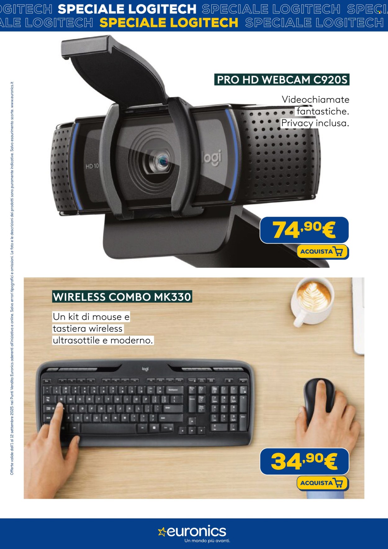 Volantino Euronics - 1/9/2025 - 12/9/2025. Pagina 9