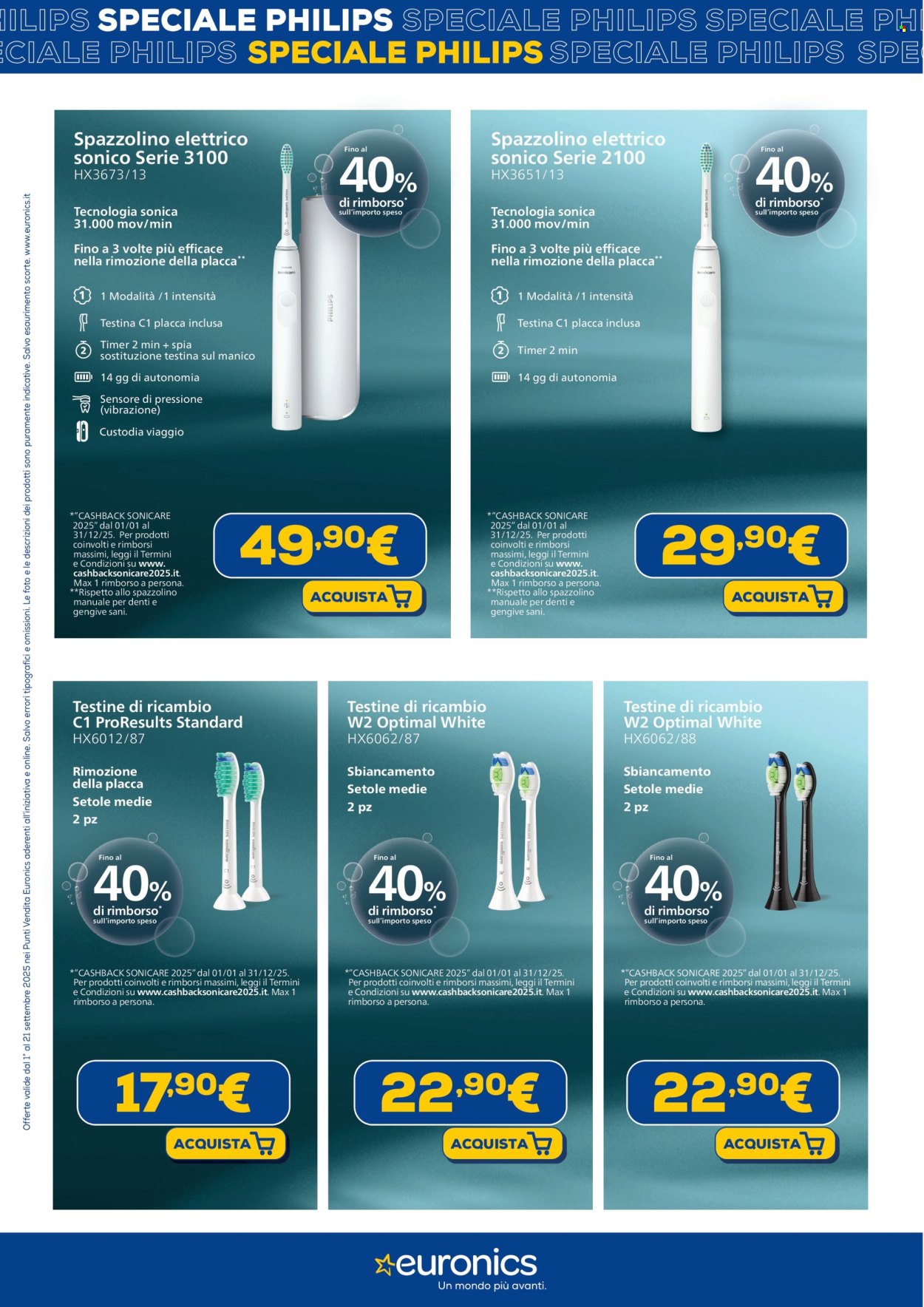 Volantino Euronics - 1/9/2025 - 21/9/2025. Pagina 3