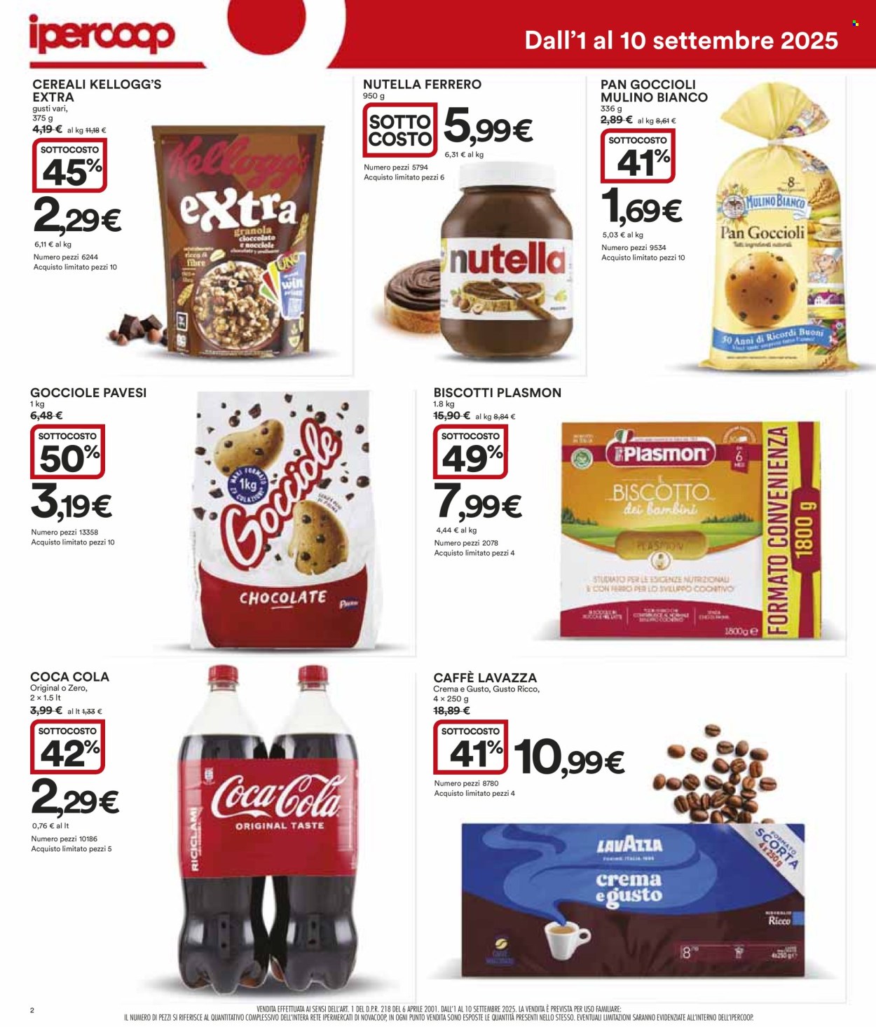 Volantino Coop - 1/9/2025 - 10/9/2025. Pagina 2
