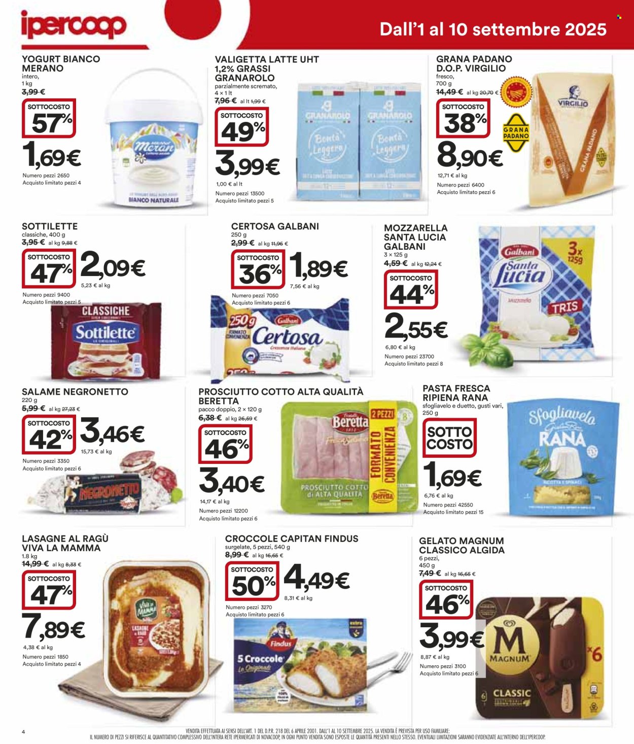 Volantino Coop - 1/9/2025 - 10/9/2025. Pagina 4
