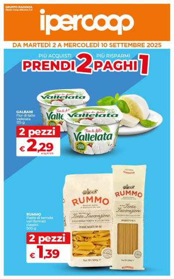 Volantino Coop - 2/9/2025 - 10/9/2025.