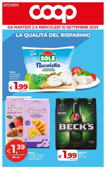 Volantino Coop - 2/9/2025 - 10/9/2025.