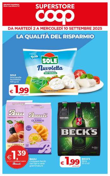 Volantino Coop - 2/9/2025 - 10/9/2025.