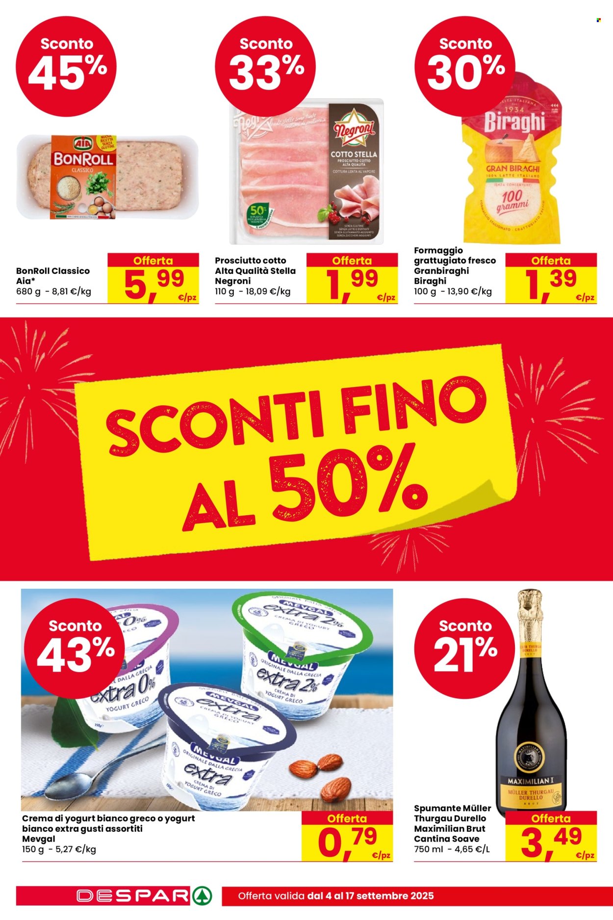 Volantino Despar - 4/9/2025 - 17/9/2025. Pagina 2