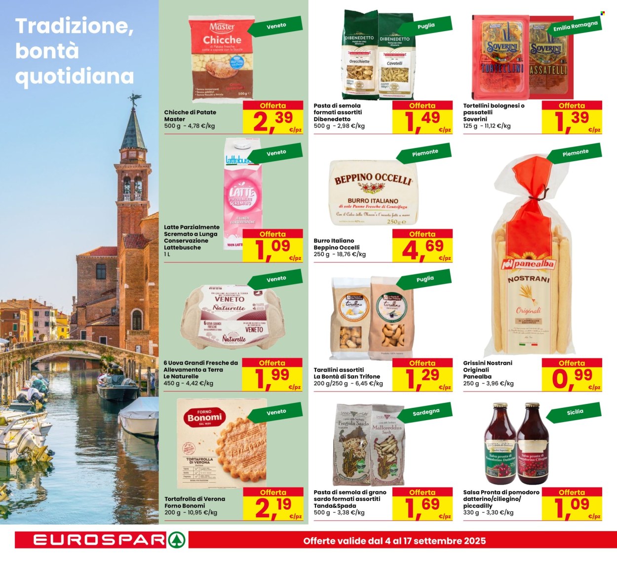 Volantino Eurospar - 4/9/2025 - 17/9/2025. Pagina 14