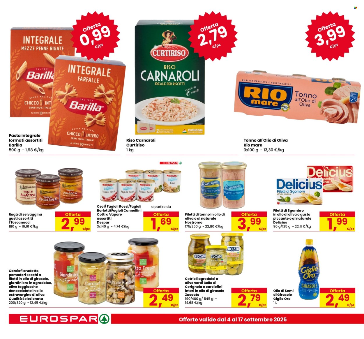 Volantino Eurospar - 4/9/2025 - 17/9/2025. Pagina 18