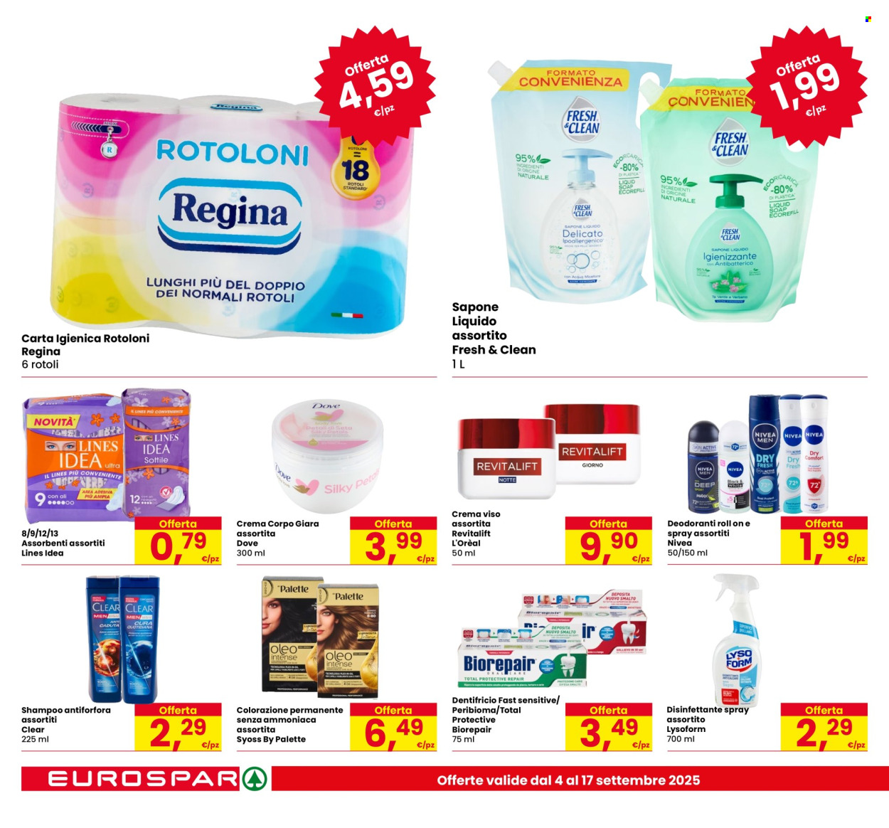 Volantino Eurospar - 4/9/2025 - 17/9/2025. Pagina 22