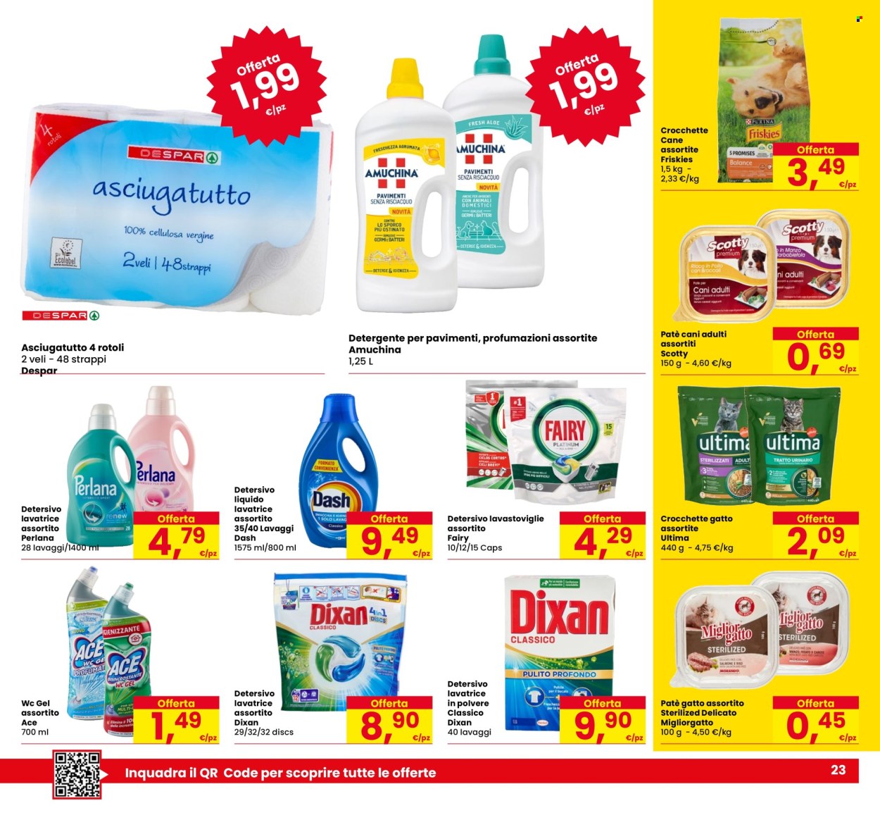 Volantino Eurospar - 4/9/2025 - 17/9/2025. Pagina 23