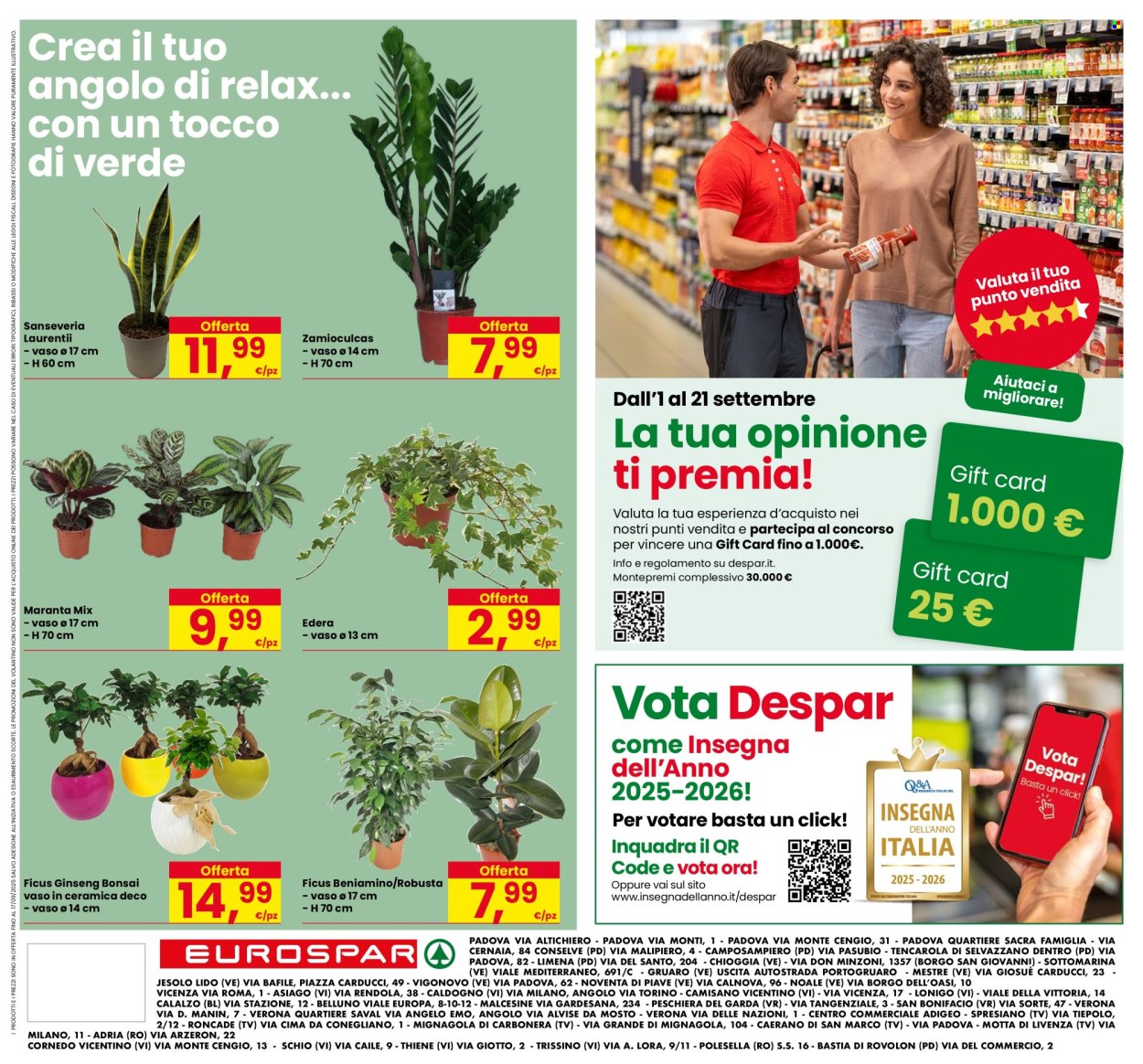 Volantino Eurospar - 4/9/2025 - 17/9/2025. Pagina 24