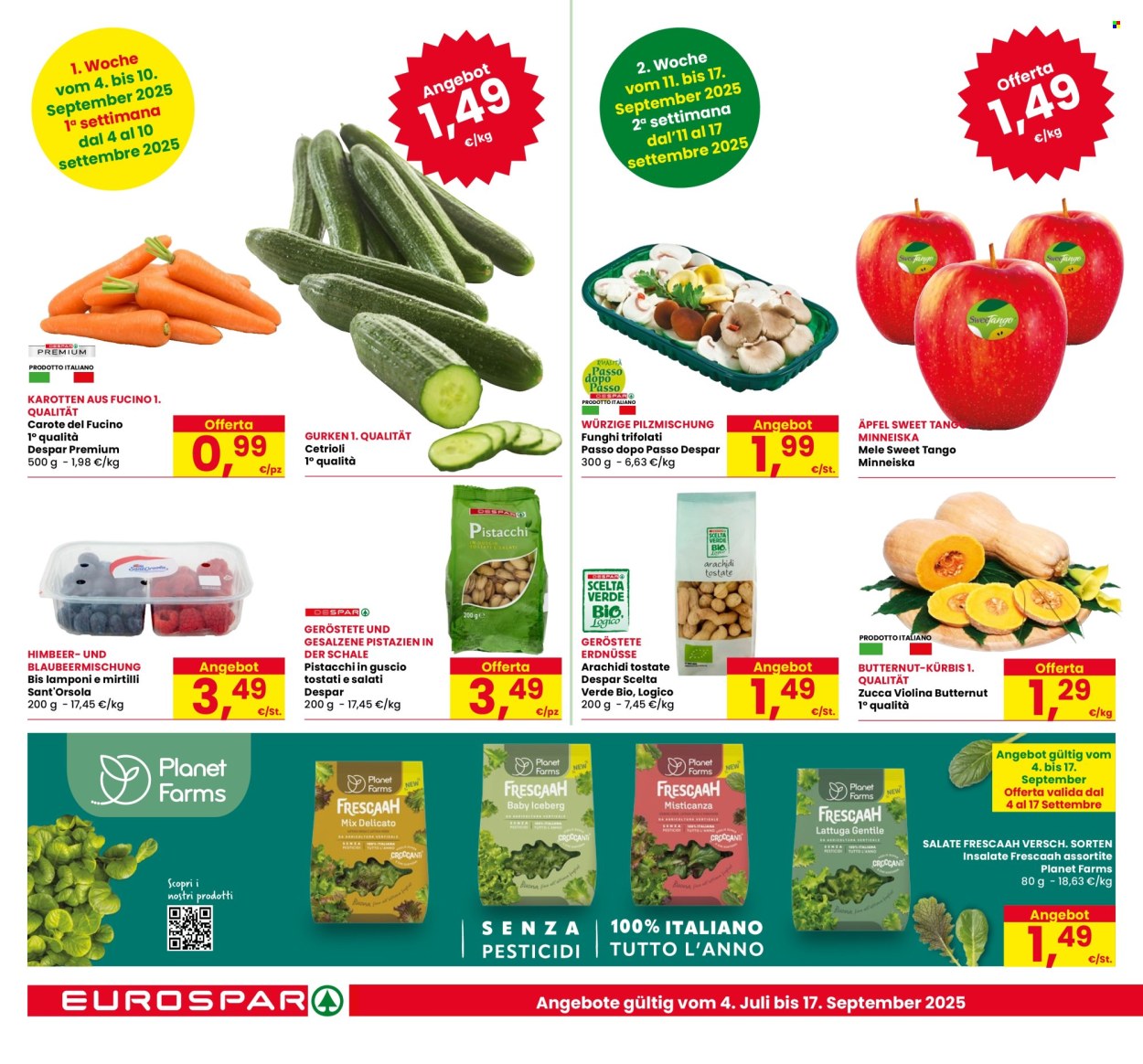 Volantino Eurospar - 4/9/2025 - 17/9/2025. Pagina 6
