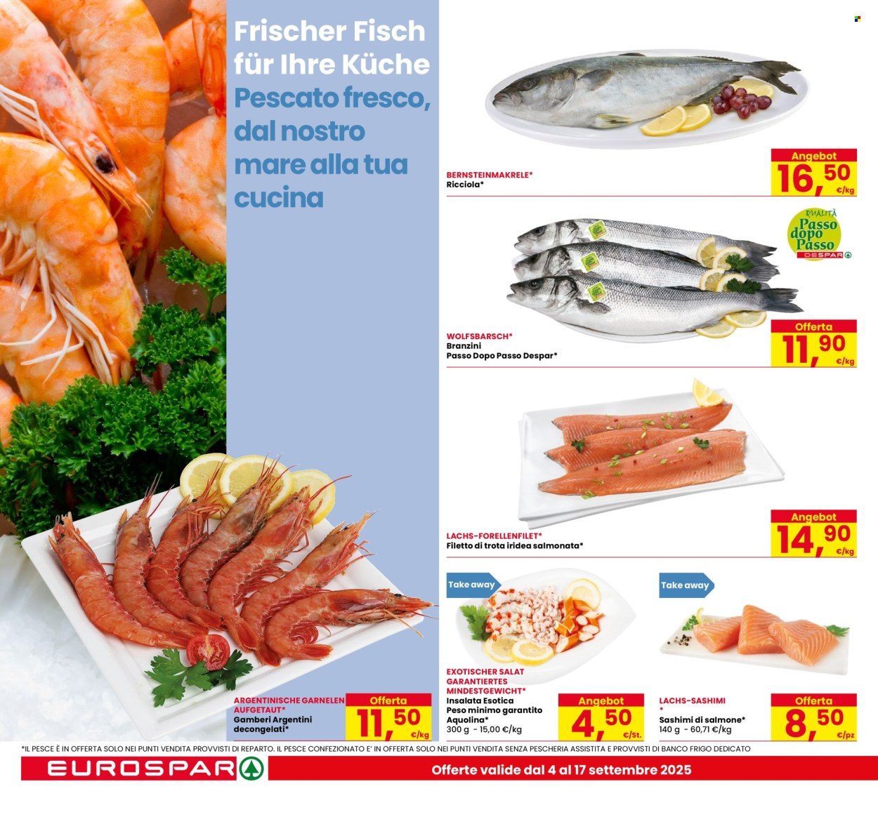 Volantino Eurospar - 4/9/2025 - 17/9/2025. Pagina 8
