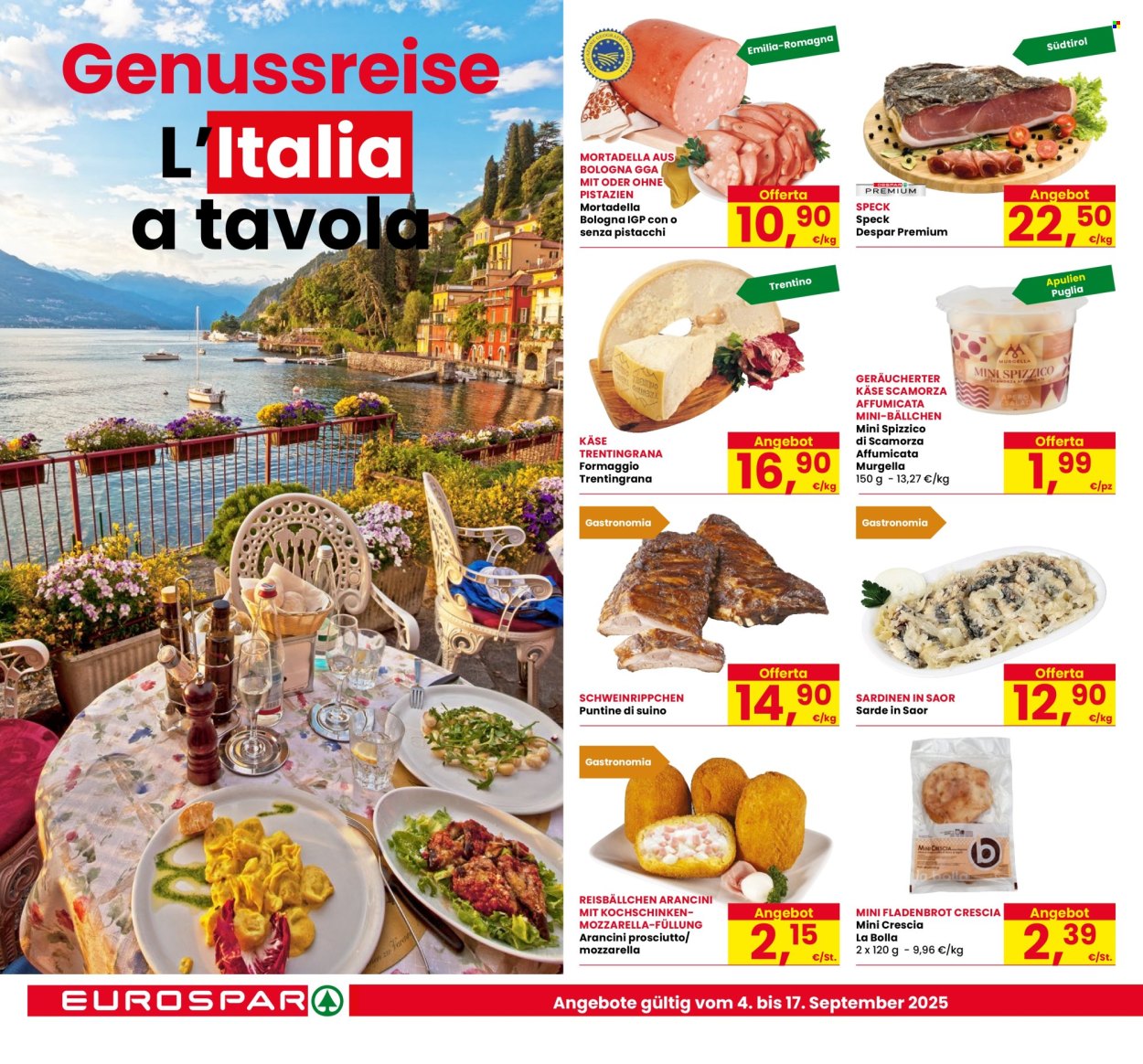 Volantino Eurospar - 4/9/2025 - 17/9/2025. Pagina 10