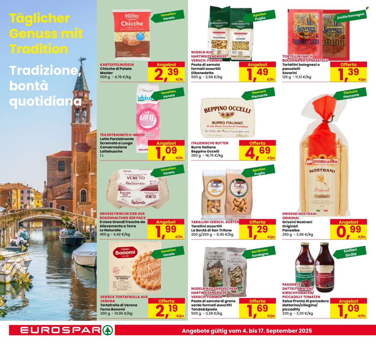 Volantino Eurospar - 4/9/2025 - 17/9/2025. Pagina 14