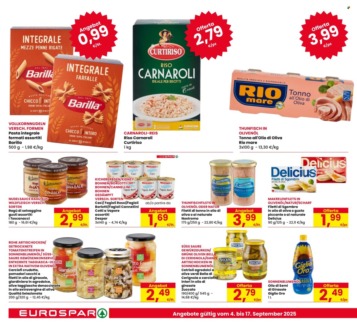 Volantino Eurospar - 4/9/2025 - 17/9/2025. Pagina 18