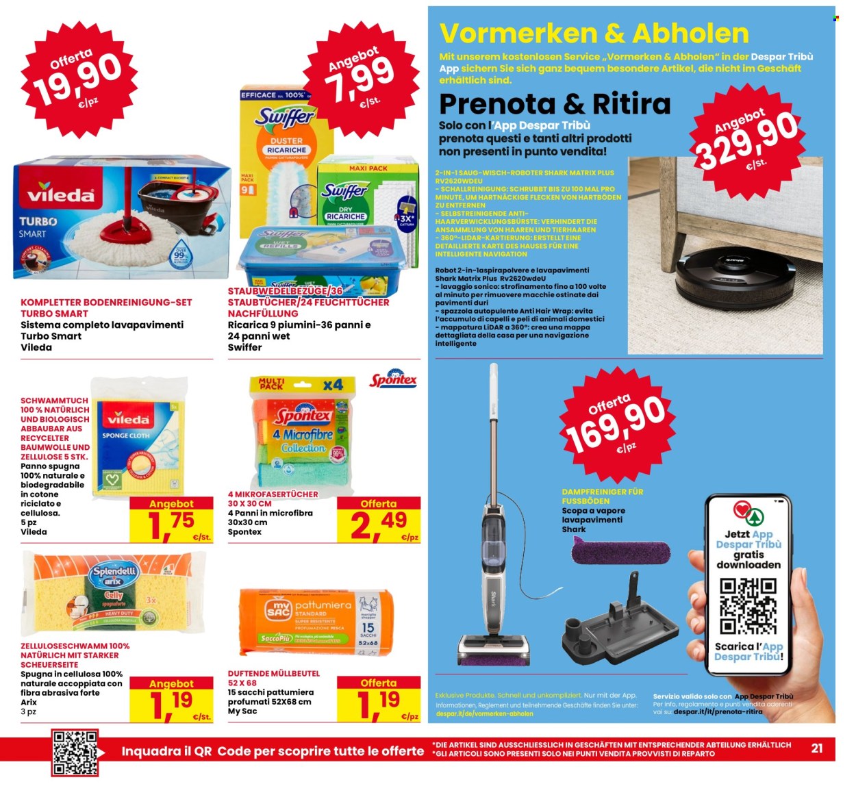 Volantino Eurospar - 4/9/2025 - 17/9/2025. Pagina 21