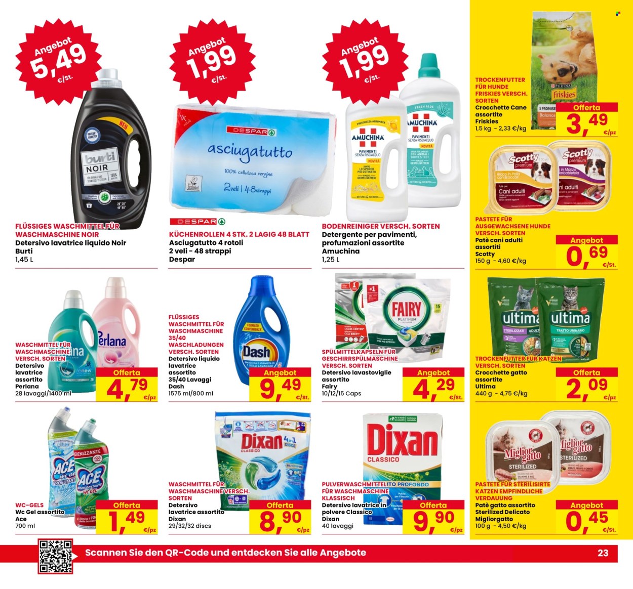 Volantino Eurospar - 4/9/2025 - 17/9/2025. Pagina 23