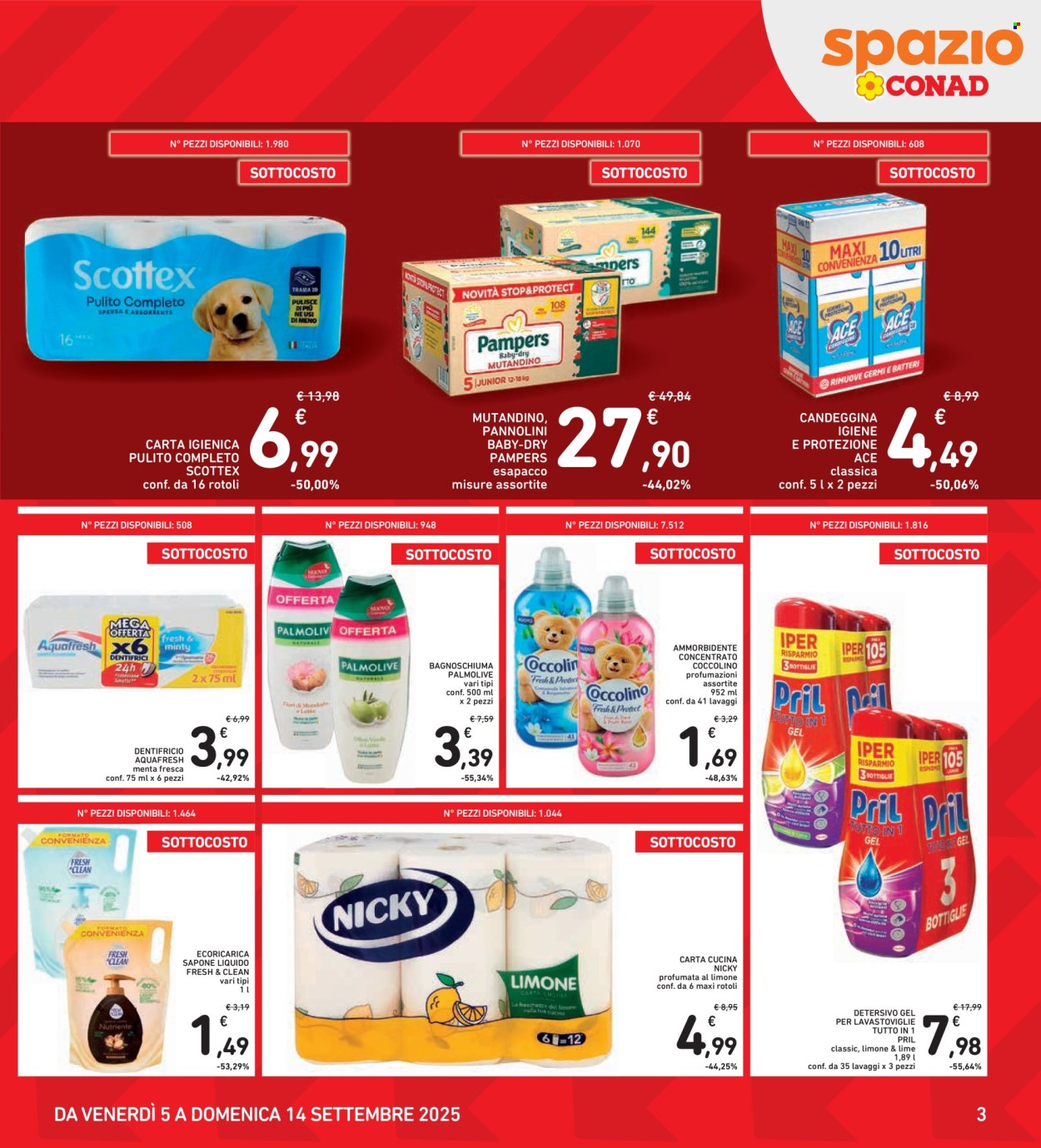 Volantino Spazio Conad - 5/9/2025 - 14/9/2025. Pagina 3