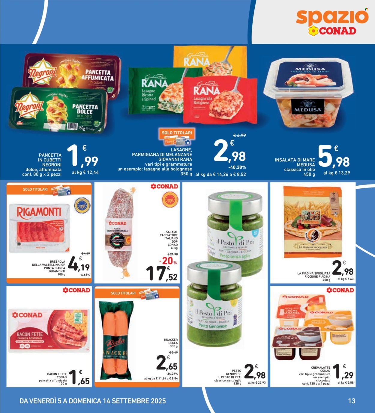 Volantino Spazio Conad - 5/9/2025 - 14/9/2025. Pagina 13