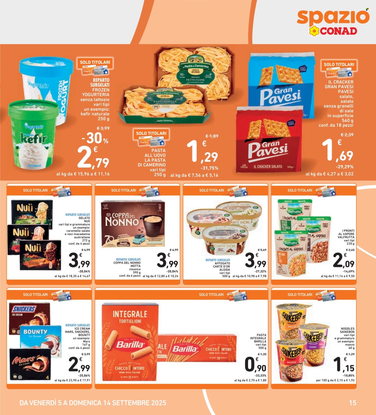 Volantino Spazio Conad - 5/9/2025 - 14/9/2025. Pagina 15