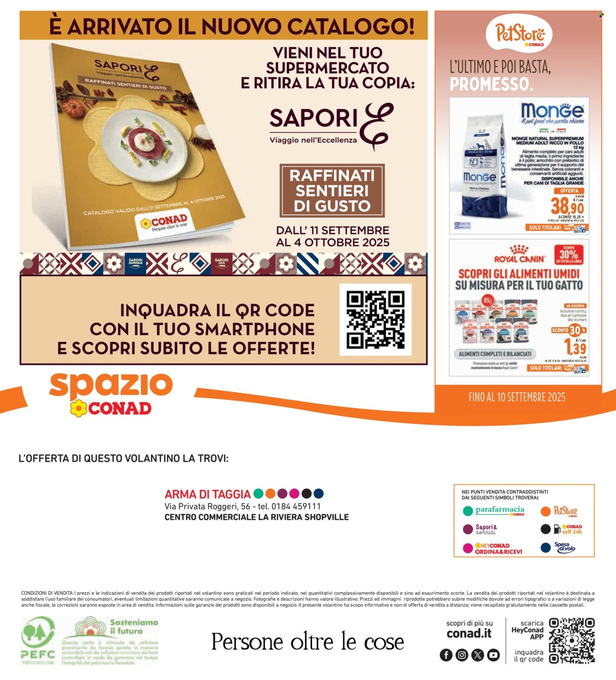 Volantino Spazio Conad - 5/9/2025 - 14/9/2025. Pagina 36
