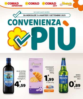 Volantino Conad - 3/9/2025 - 9/9/2025.