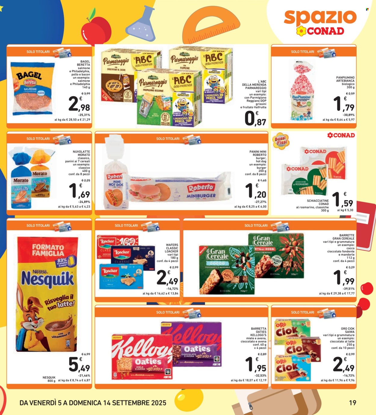 Volantino Spazio Conad - 5/9/2025 - 14/9/2025. Pagina 19
