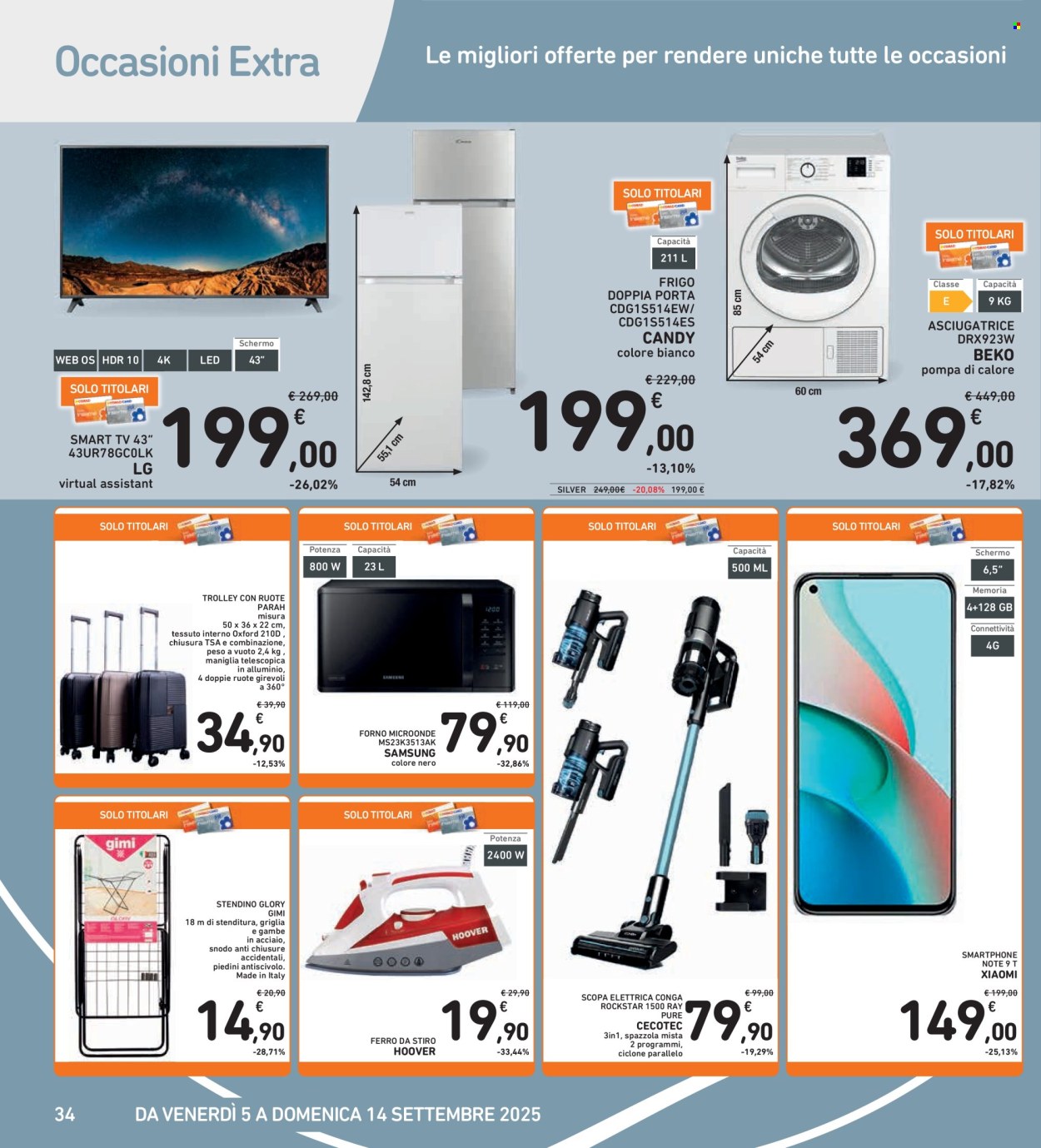 Volantino Spazio Conad - 5/9/2025 - 14/9/2025. Pagina 34