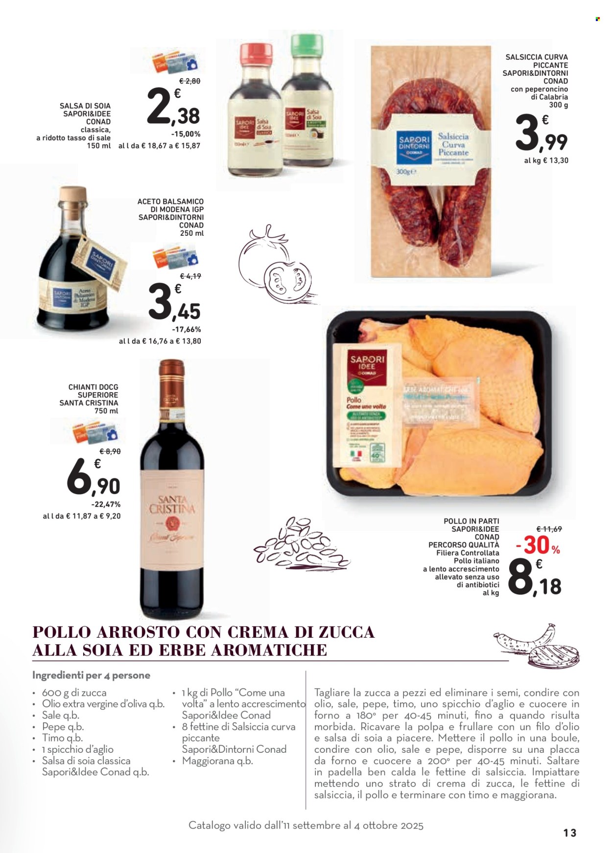 Volantino Conad - 11/9/2025 - 4/10/2025. Pagina 13